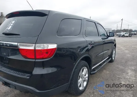 2012 Dodge Durango Sxt из США, поврежденный, VIN 1C4RDHAG6CC278443